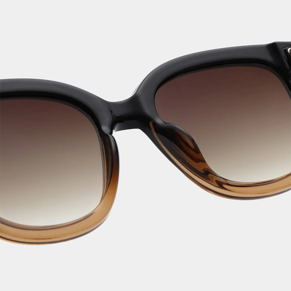Billy Sunglasses - Black / Brown Transparent - Image 4