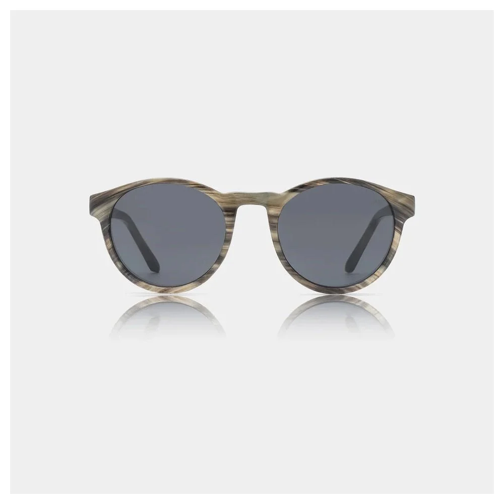 Marvin Sunglasses - Striped Horn