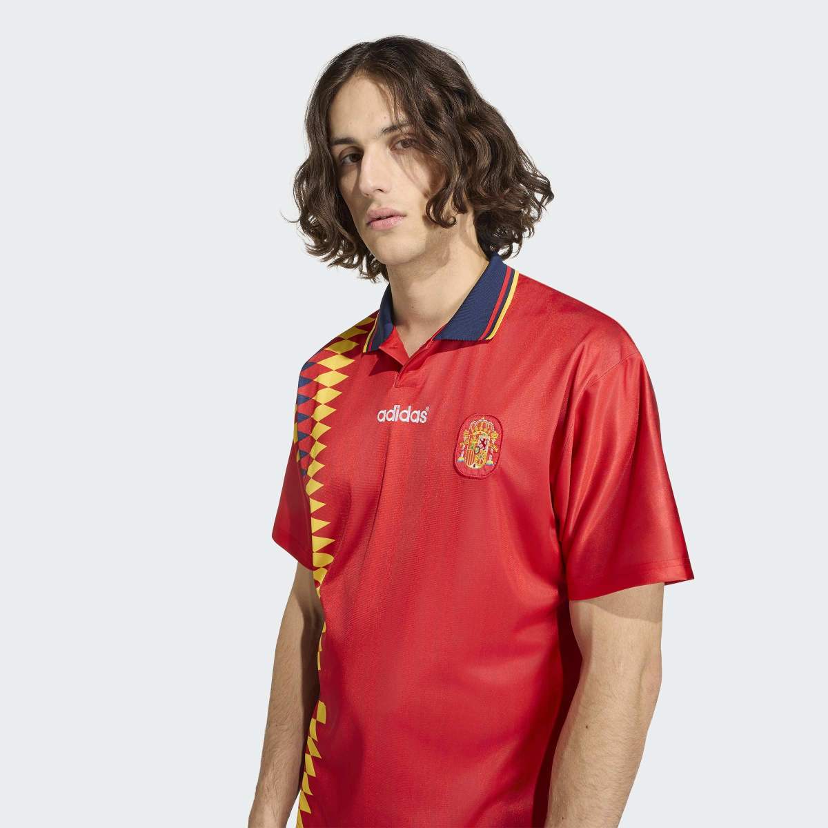Spain Home Jersey 1994 - Collegiate Red - Image 5