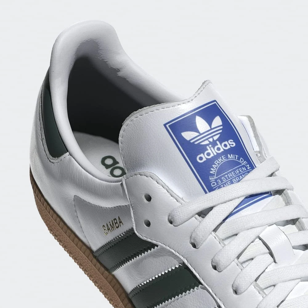 Samba OG - Cloud White / Collegiate Green / Gum - Image 7