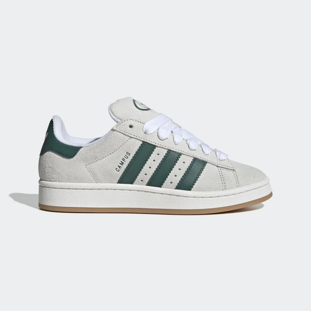W' Campus 00's - Crystal White / Core White / Collegiate Green