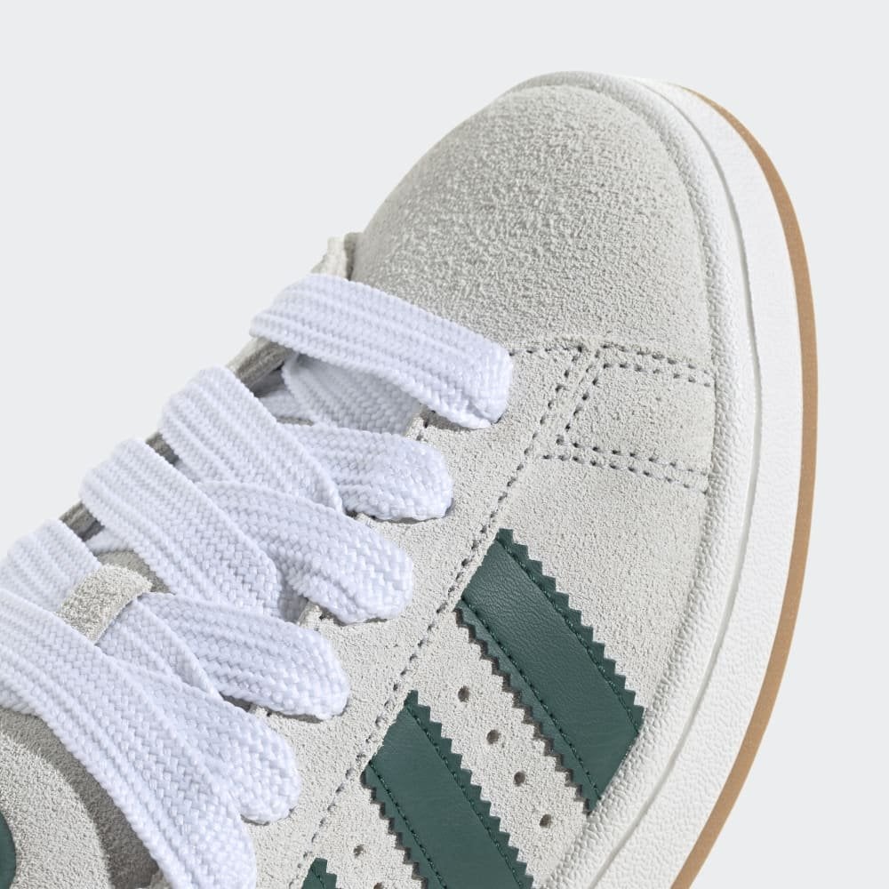 W' Campus 00's - Crystal White / Core White / Collegiate Green - Image 8