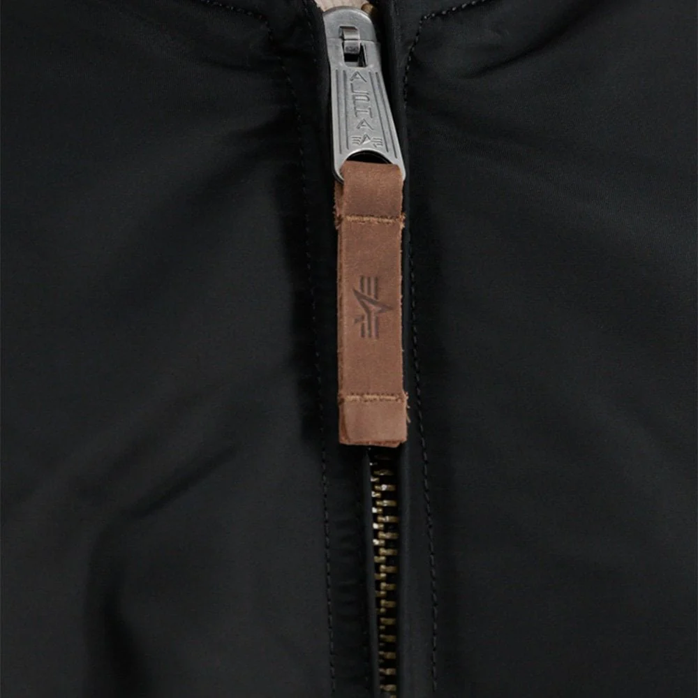 MA-1 VF59 Jacket (Orange Lining) - Black - Image 3