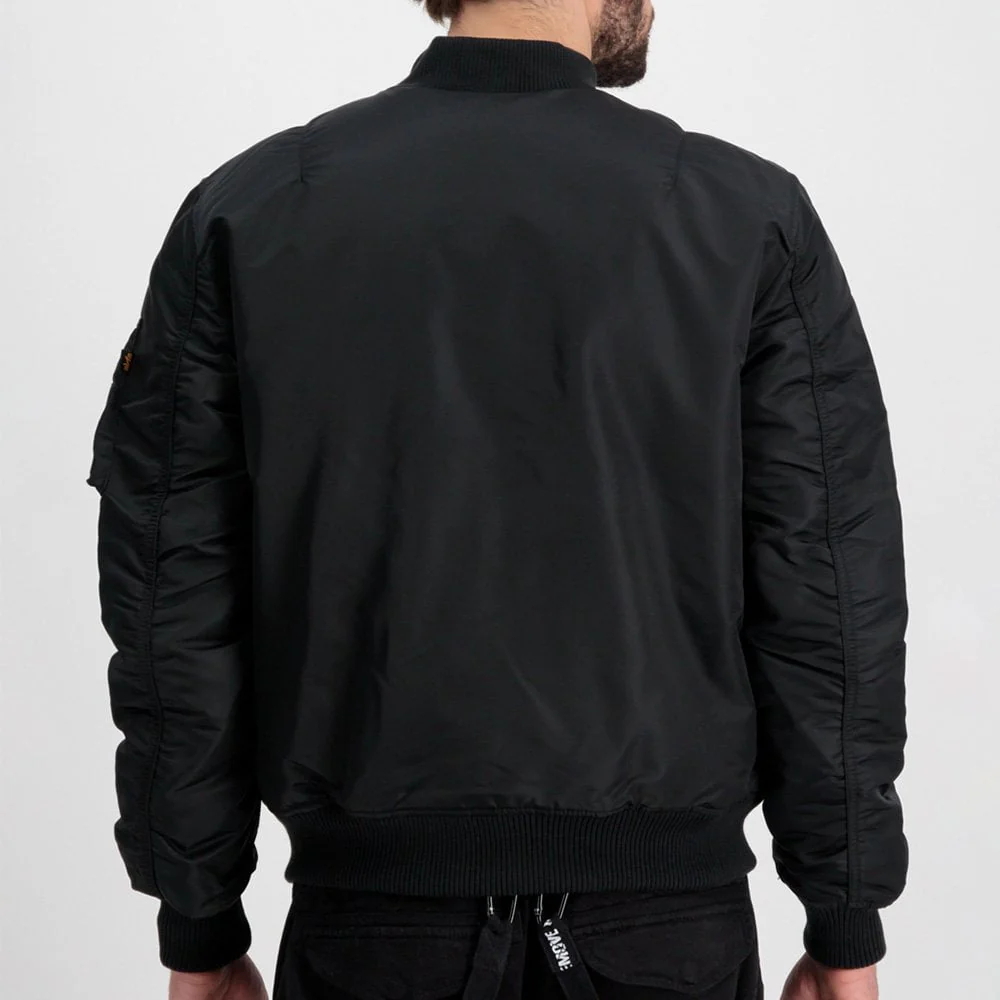 MA-1 VF59 Jacket (Orange Lining) - Black - Image 4