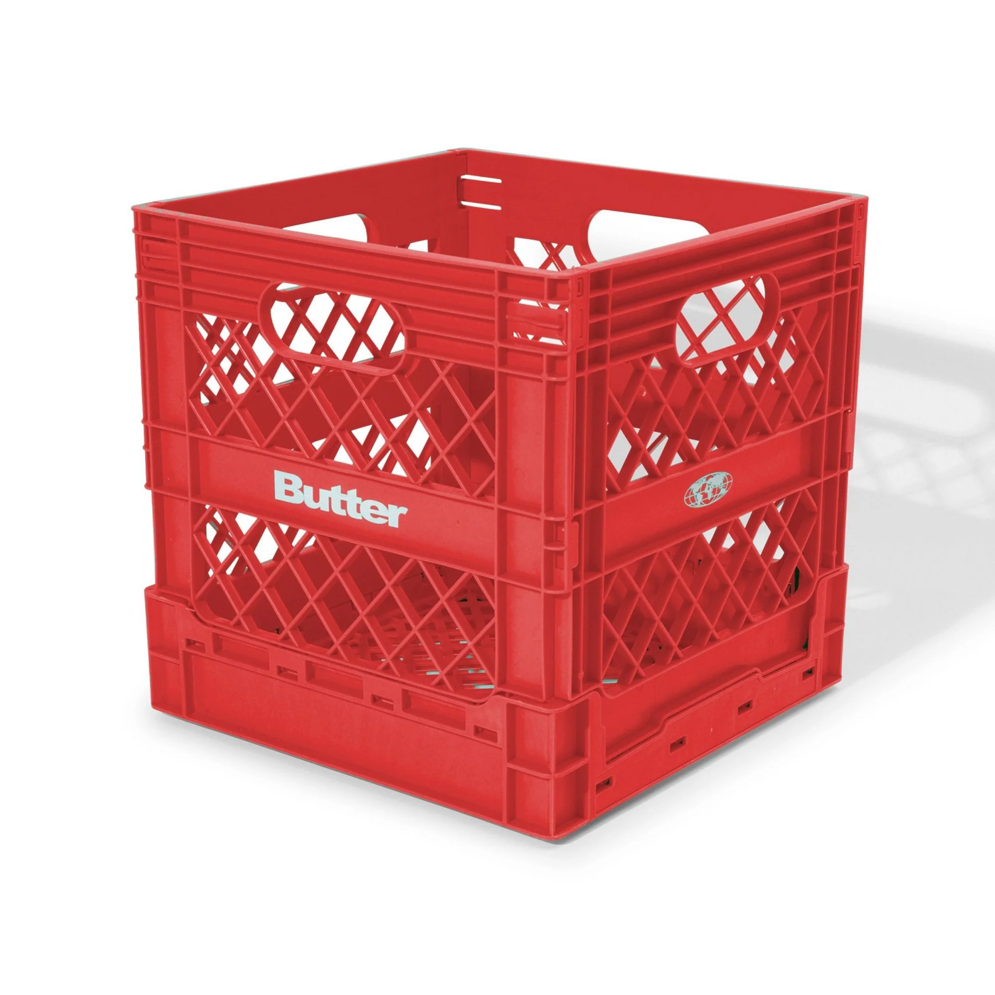 Collapsable Record Crate - Red - Image 3