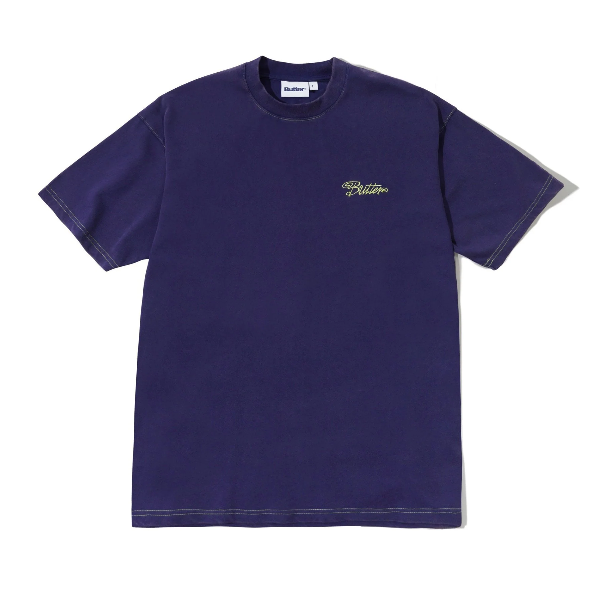 Jive Contrast Tee - Washed Navy