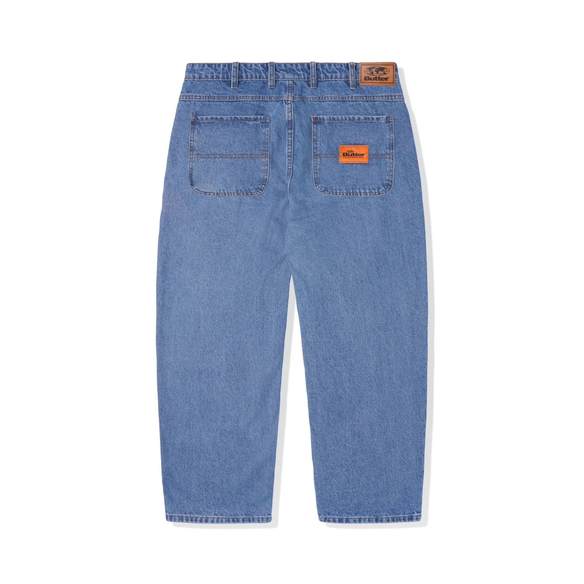 Santosuosso Denim Jeans - Washed Indigo - Image 2
