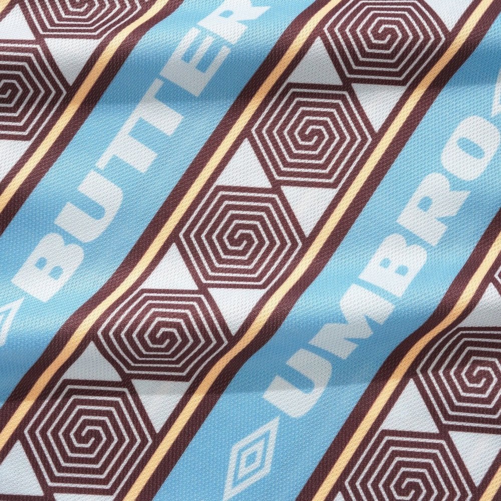 Butter Goods X Umbro Vert Jersey - Sky / Brown - Image 4