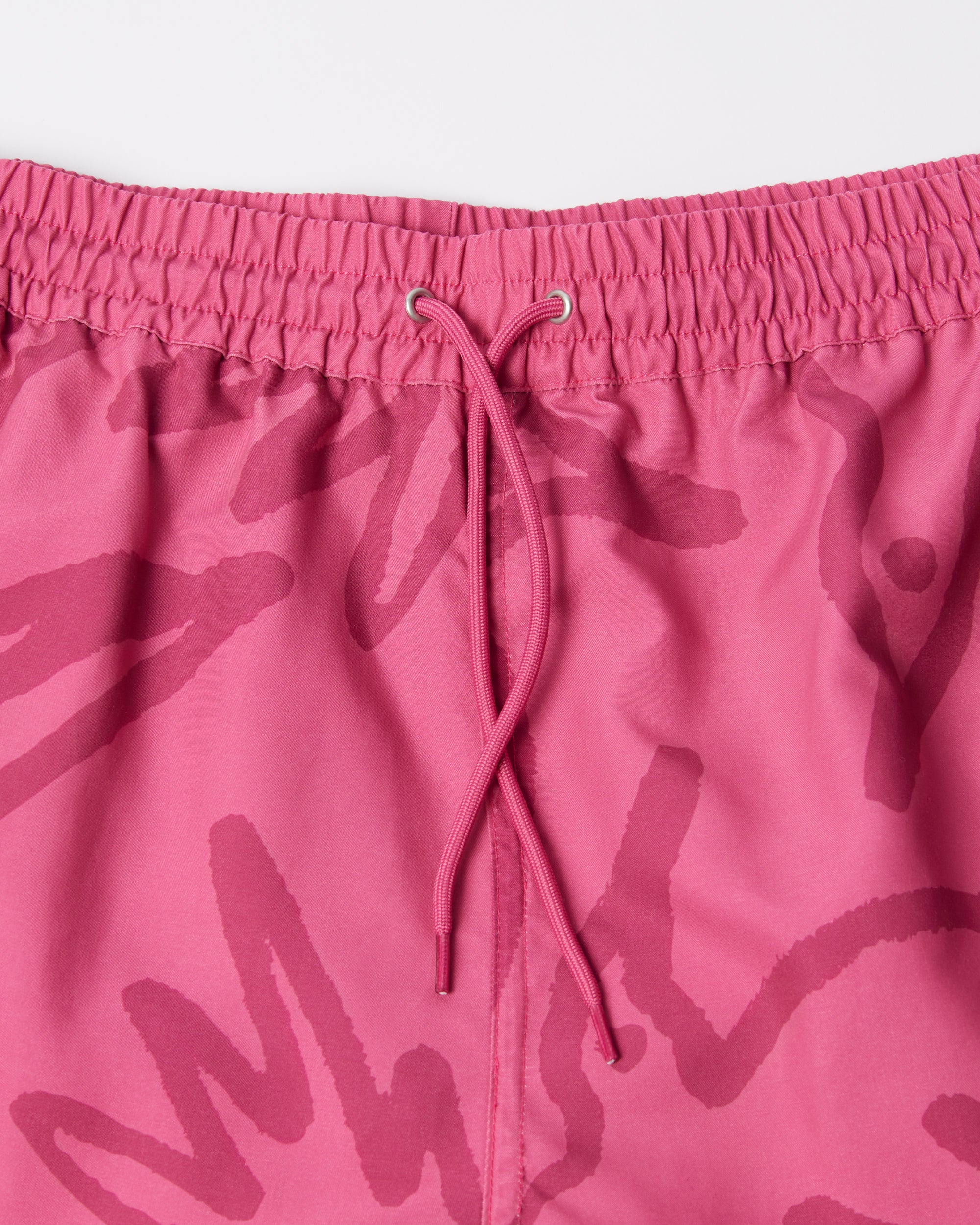 Birds Fly Free Swim Shorts - Purple Pink - Image 7