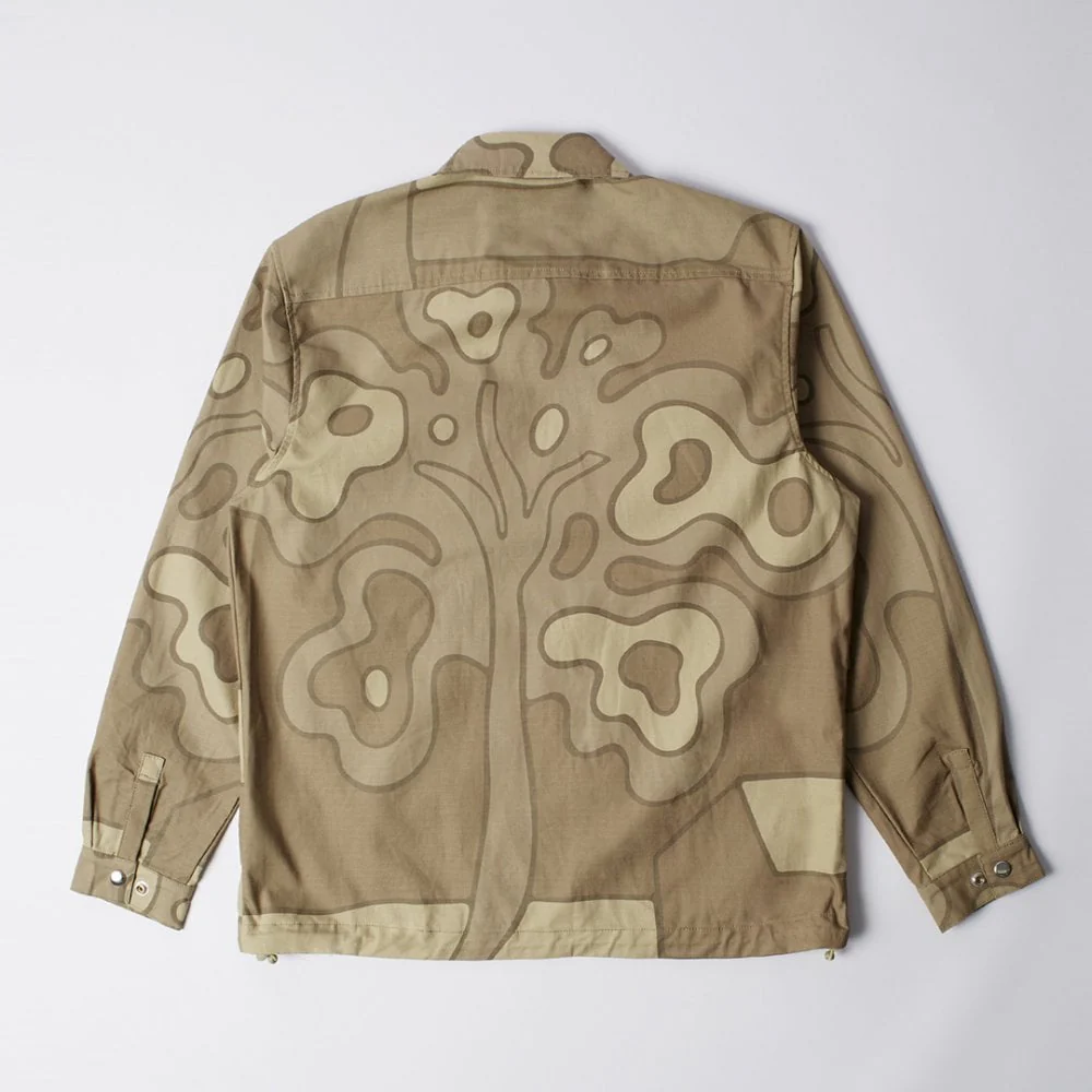 Fruit Tree Camo Shirt Jacket - Image 2