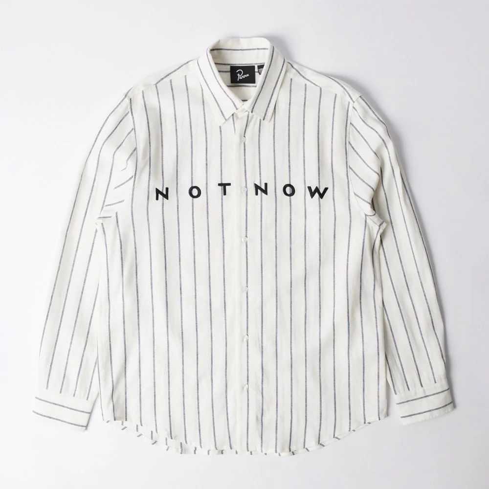 Not Now Shirt - White