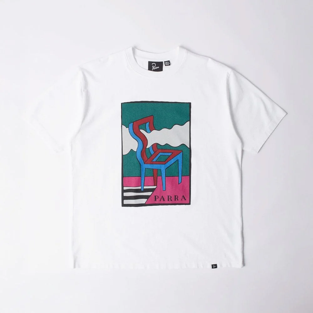 Smoke Chair T-shirt - White