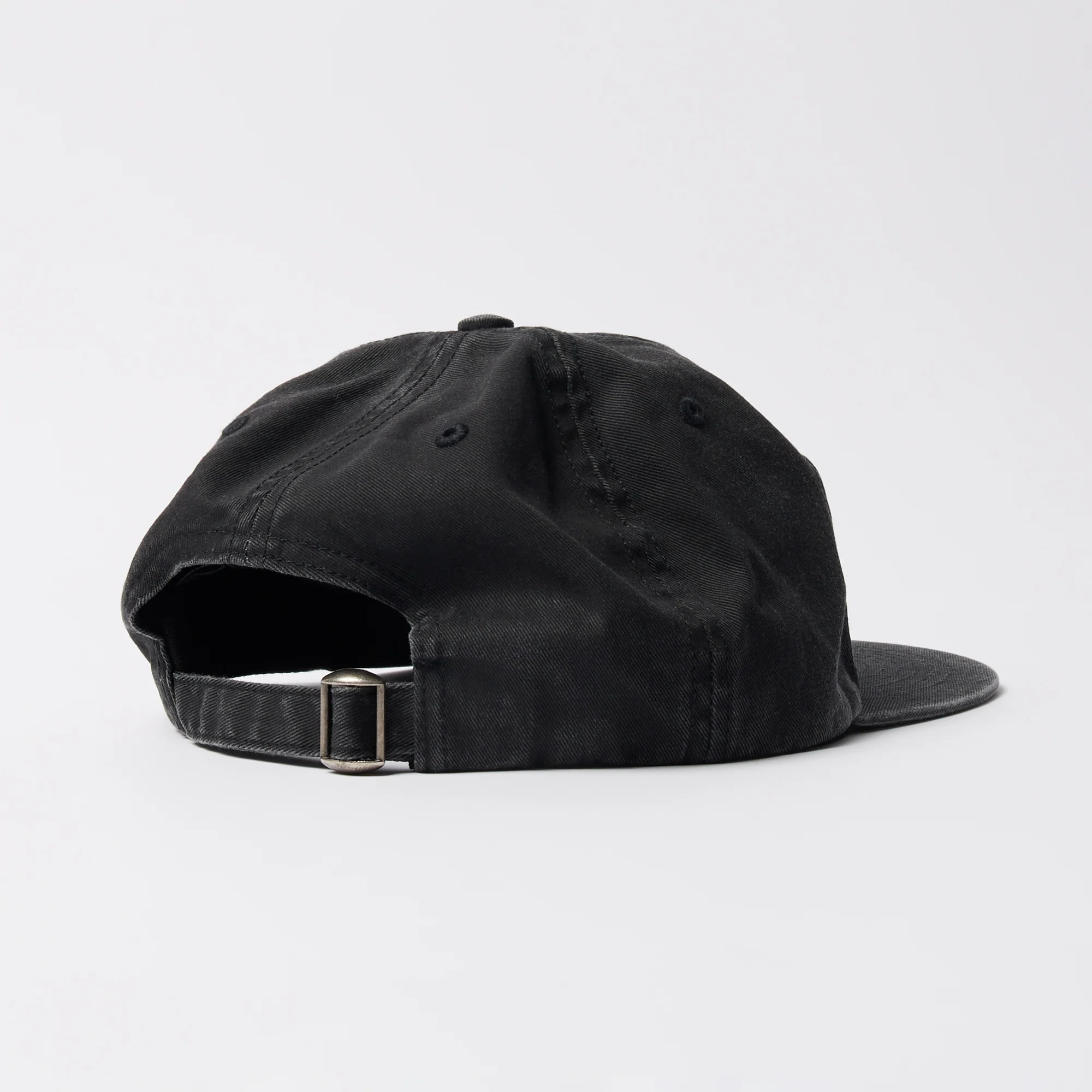 Signature 6 Panel Hat - Black - Image 2