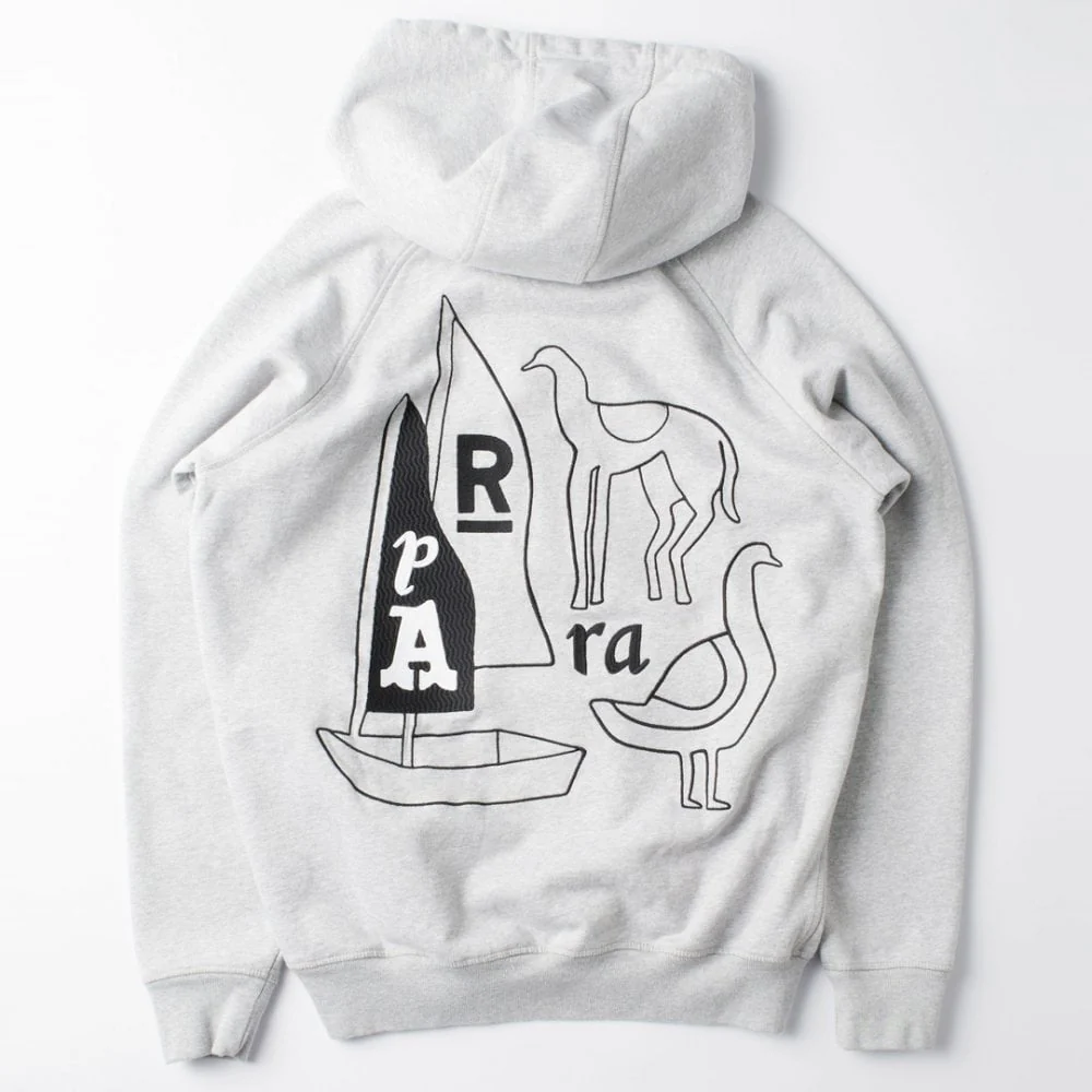 The Riddle Hooded Sweatshirt - Heather Grey - Image 2