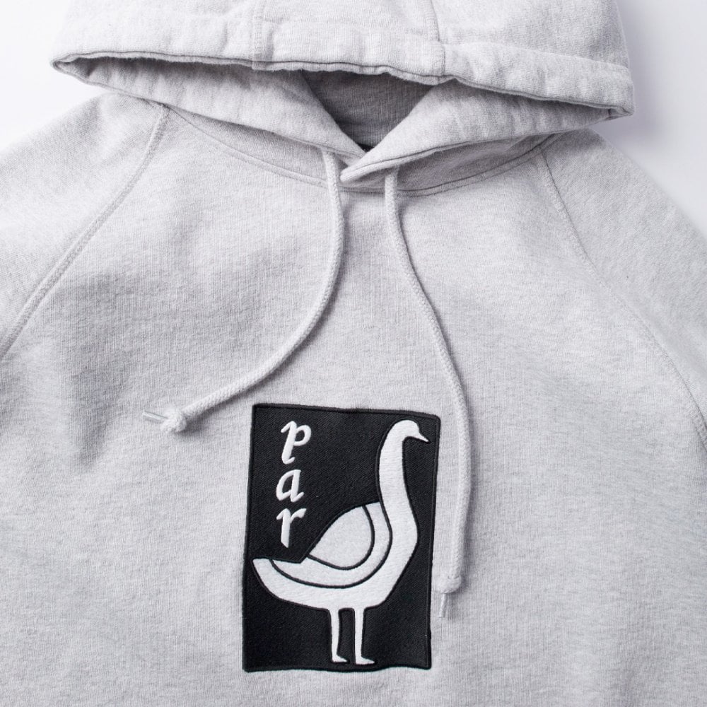 The Riddle Hooded Sweatshirt - Heather Grey - Image 3
