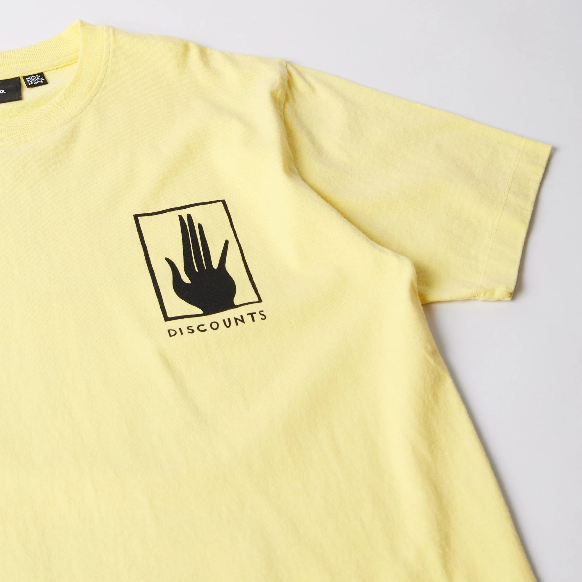 Yoga Discounts T-shirt - Yellow - Image 3