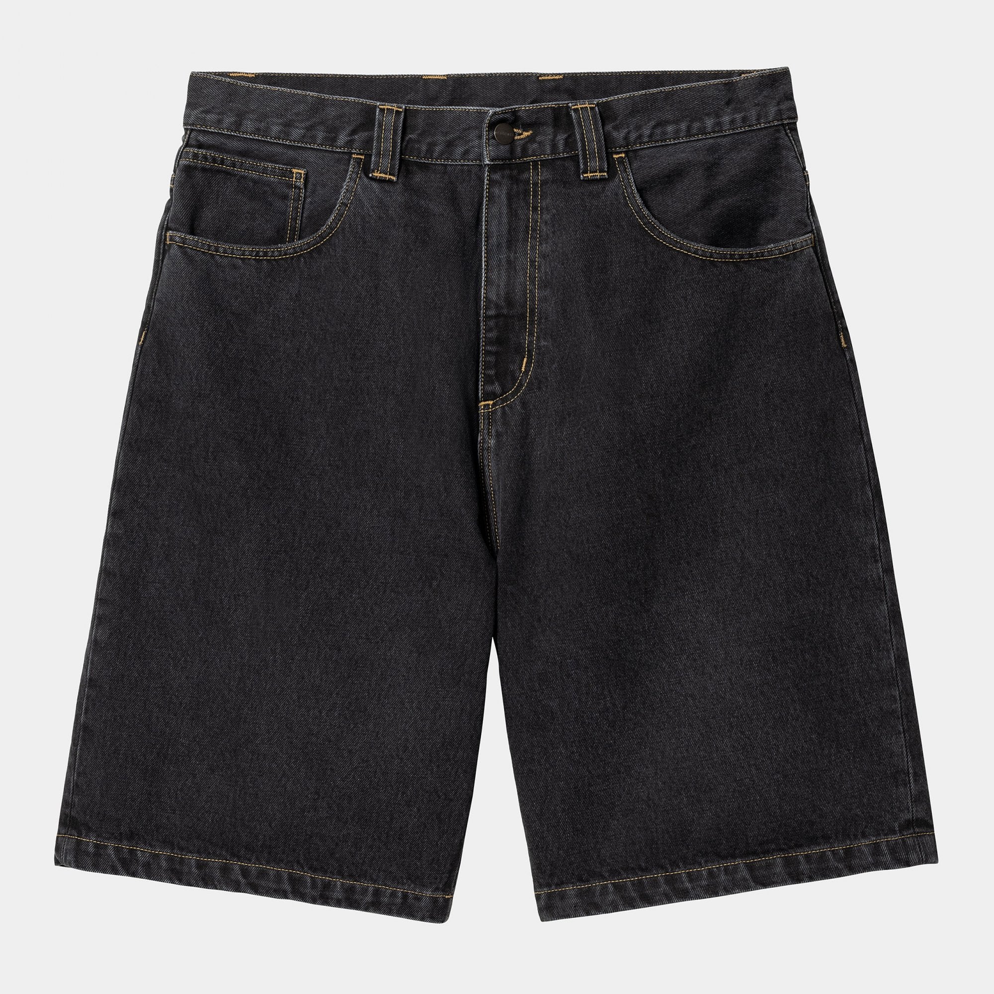 Brandon Short 25 - Black (Stone Washed)