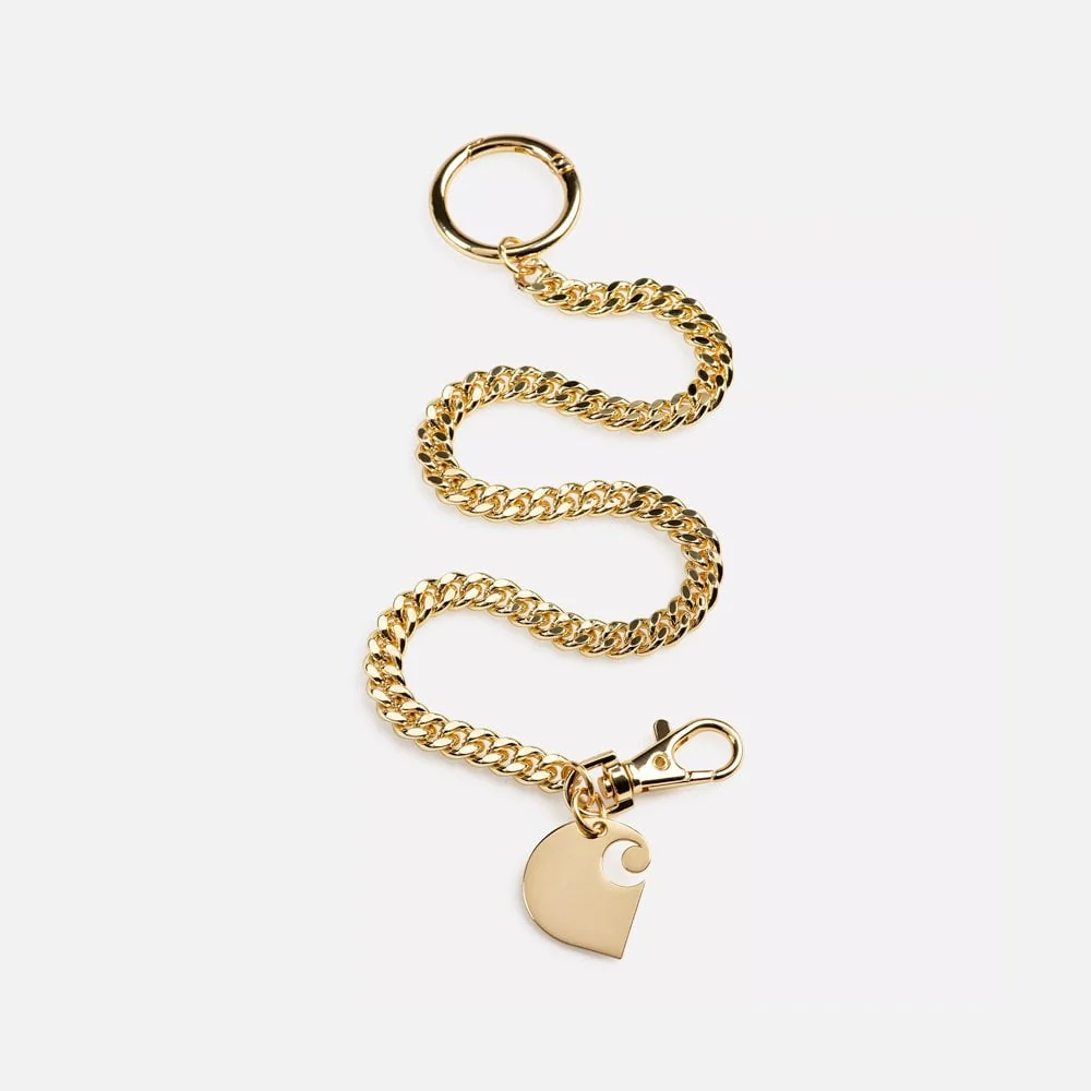 Cuban Link Keychain - Gold