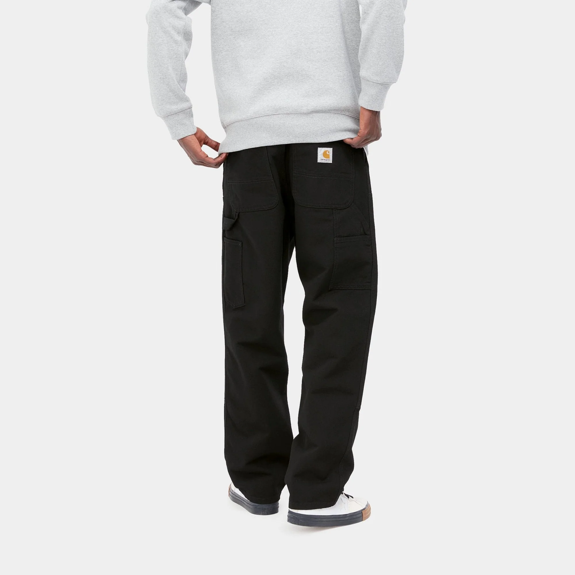 Double Knee Pant - Black (Rinsed) - Image 2