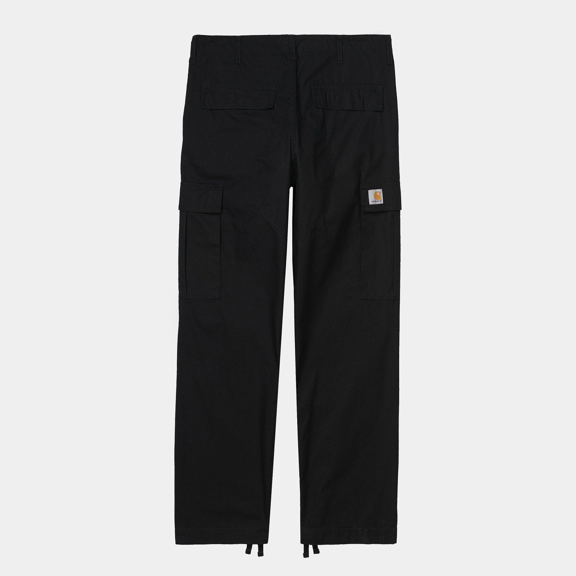Regular Cargo Pant - Black (garment Dyed) - Image 2