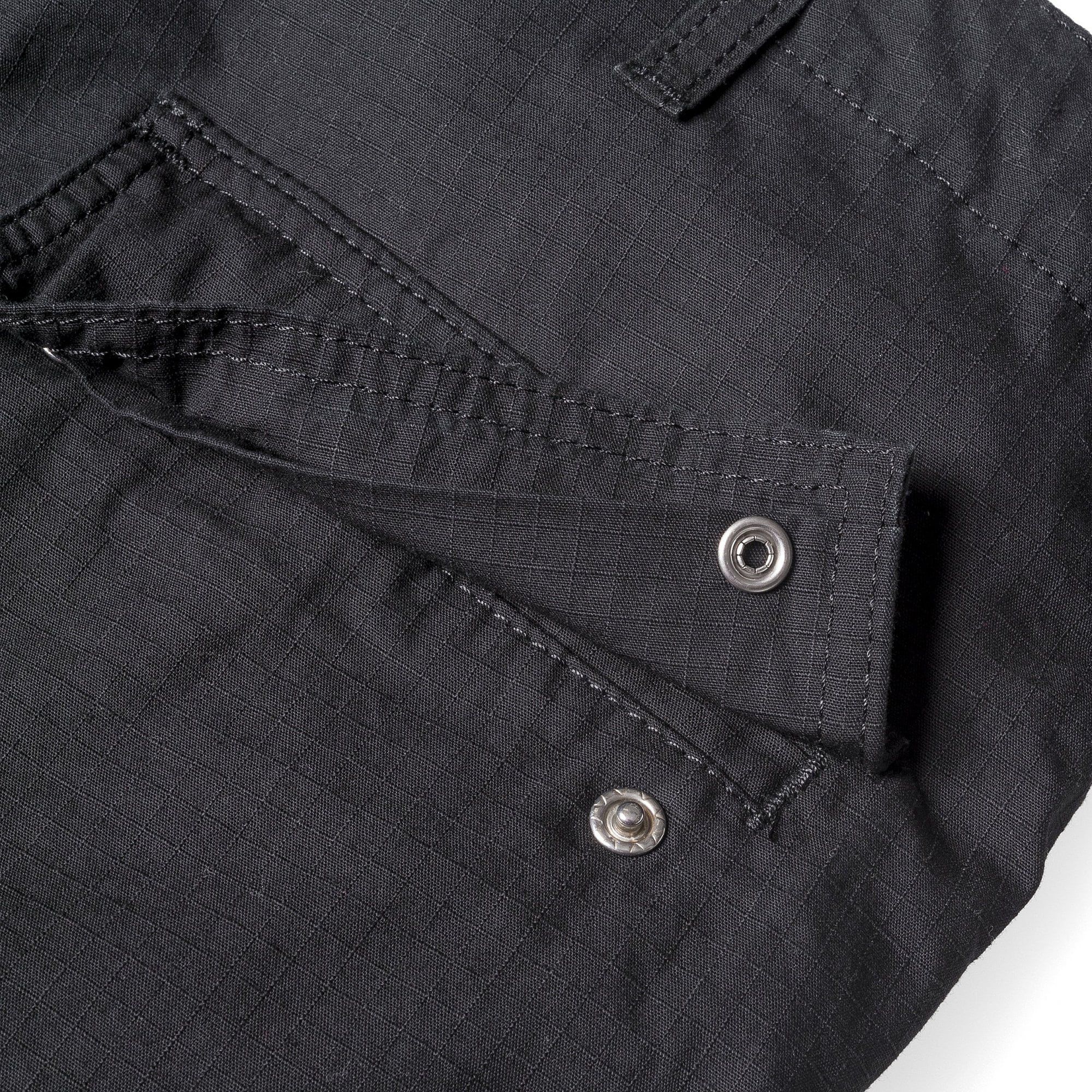 Regular Cargo Pant - Black (garment Dyed) - Image 7