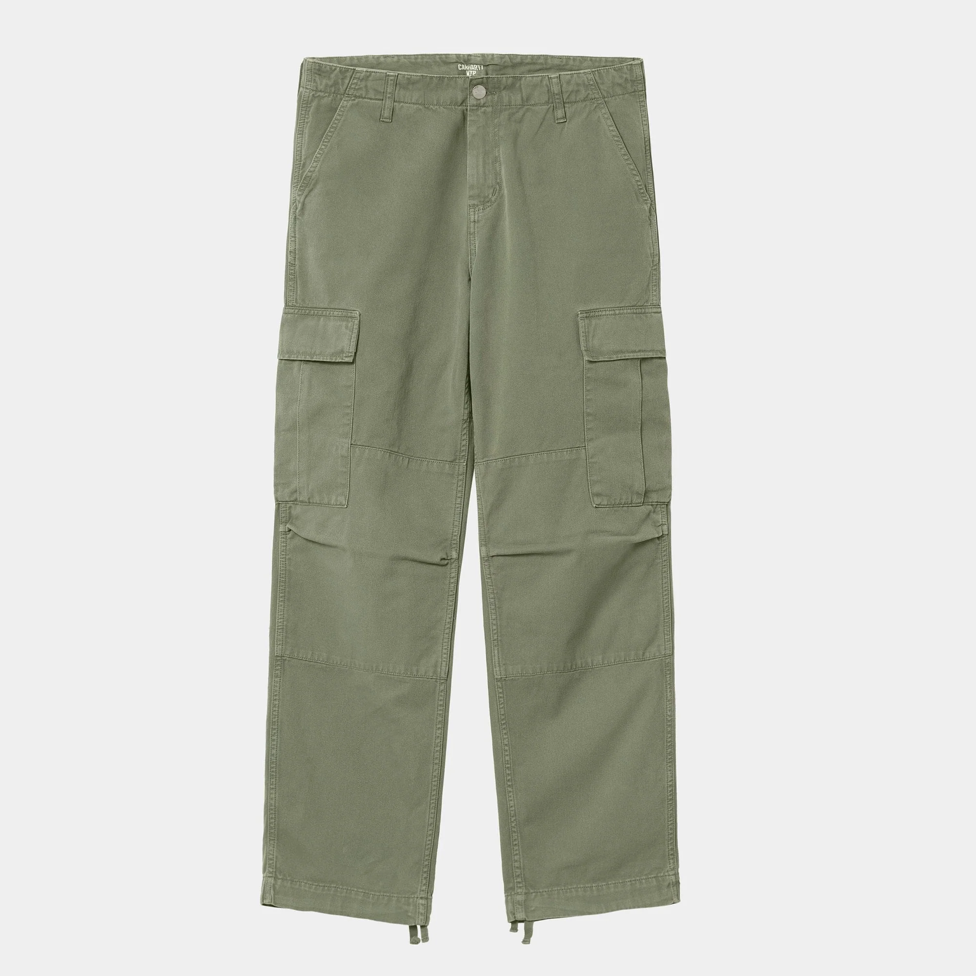 Regular Cargo Pant - Dollar Green, Garment Dyed - Image 2