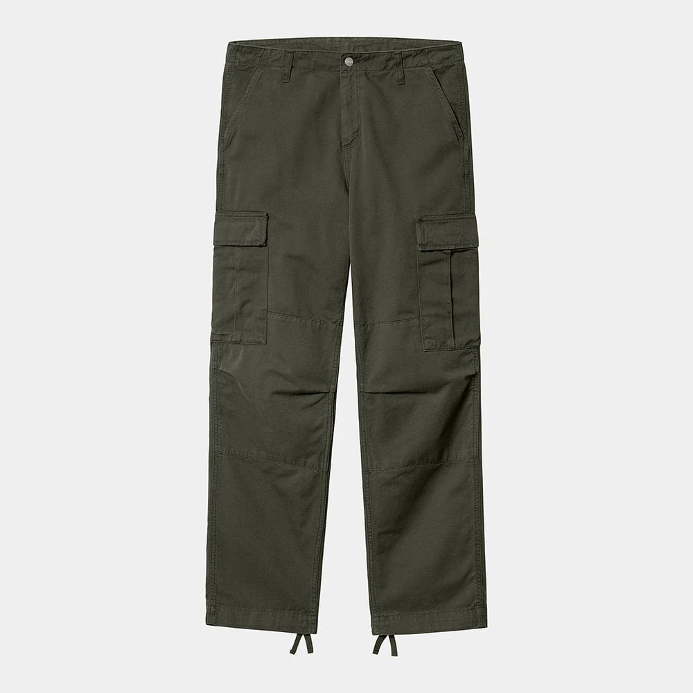 Regular Cargo Pant - Plant (garment dyed)