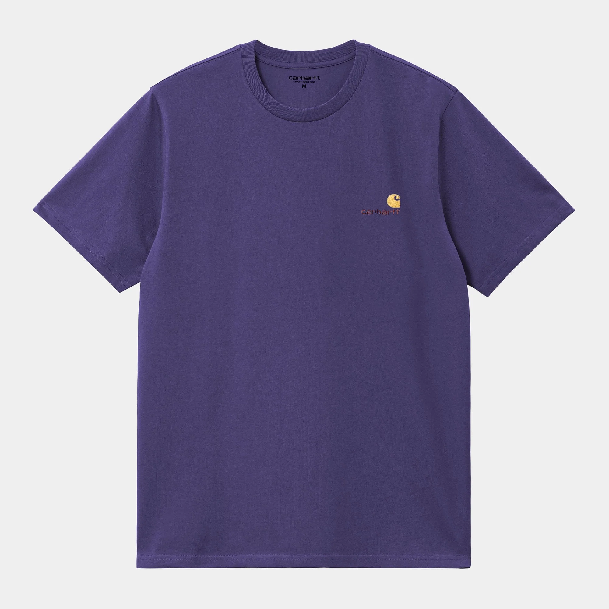 S/s American Script T-shirt - Aura