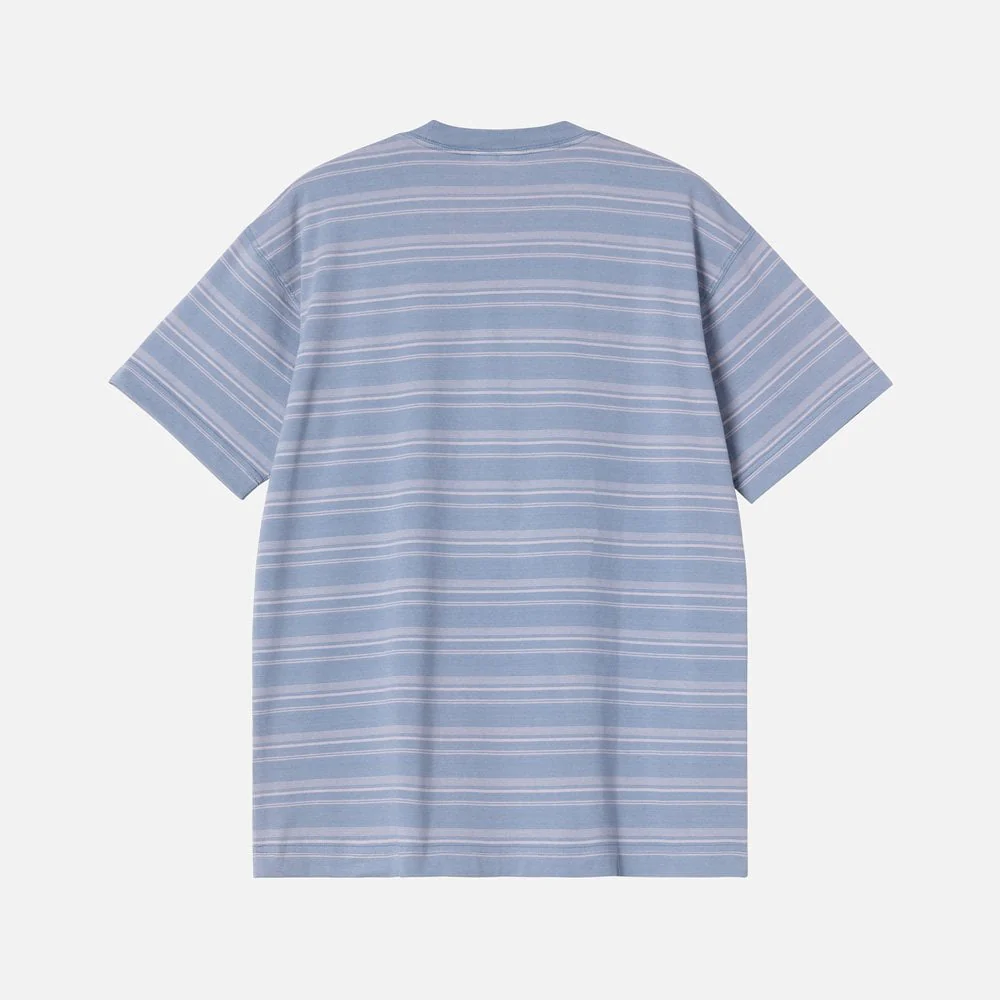 S/S Brodine T-shirt - Sorrent Indigo - Image 2