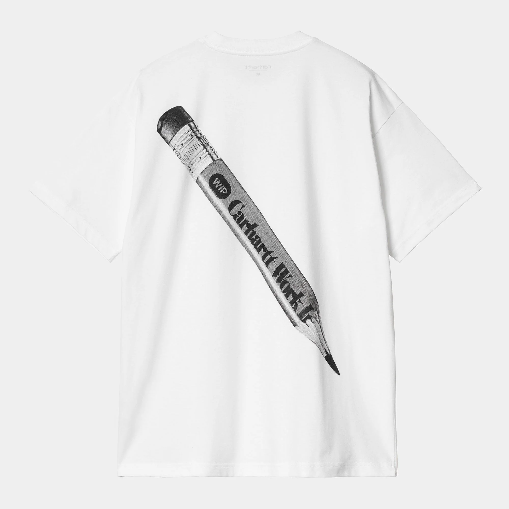 S/s Wip Pencil T-shirt - White / Black - Image 2