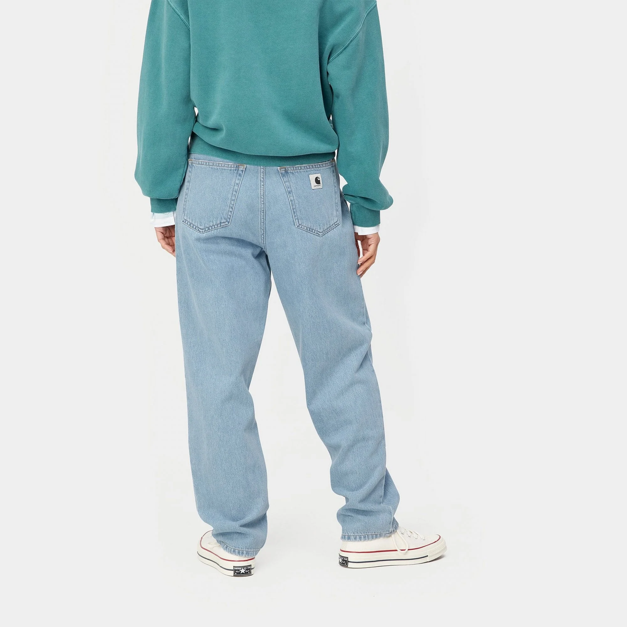 W' Stayton Pant - Blue (Light Stone Washed) - Image 3