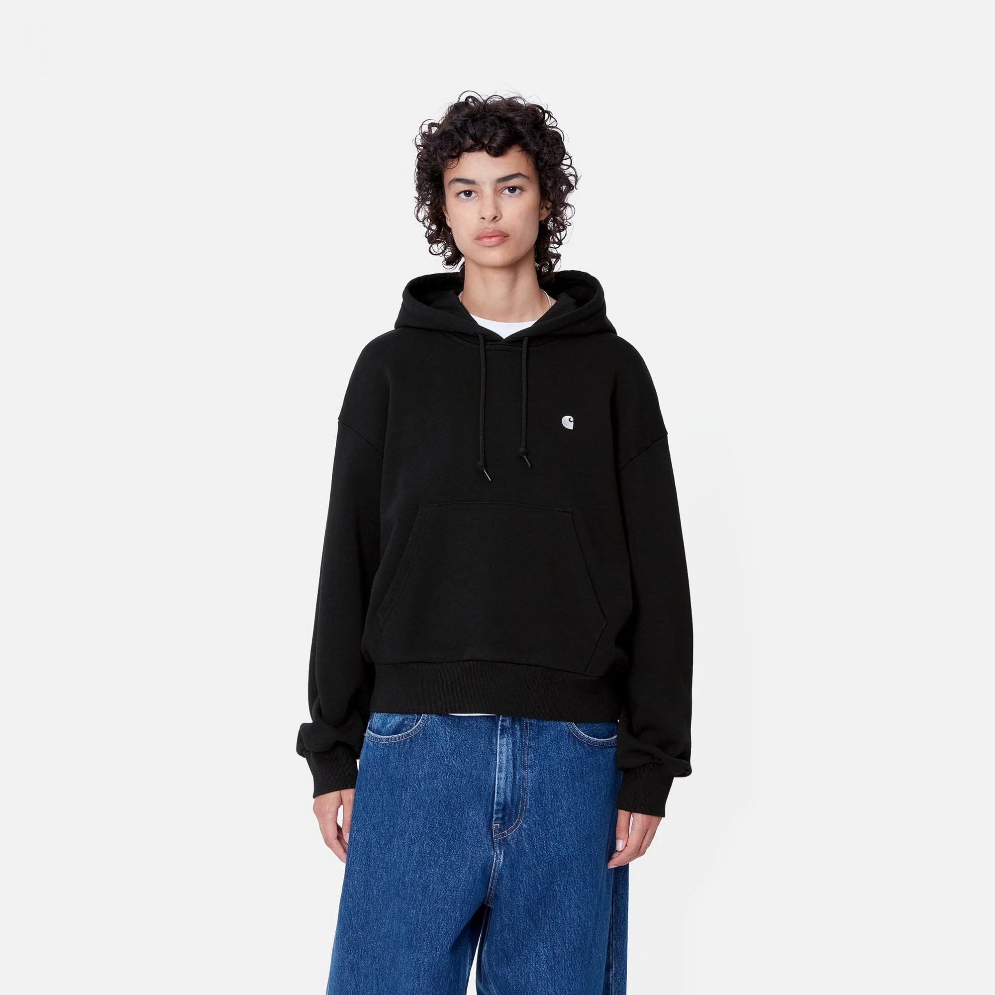 W' Hooded Casey Jacket - Black / Silver - Image 3