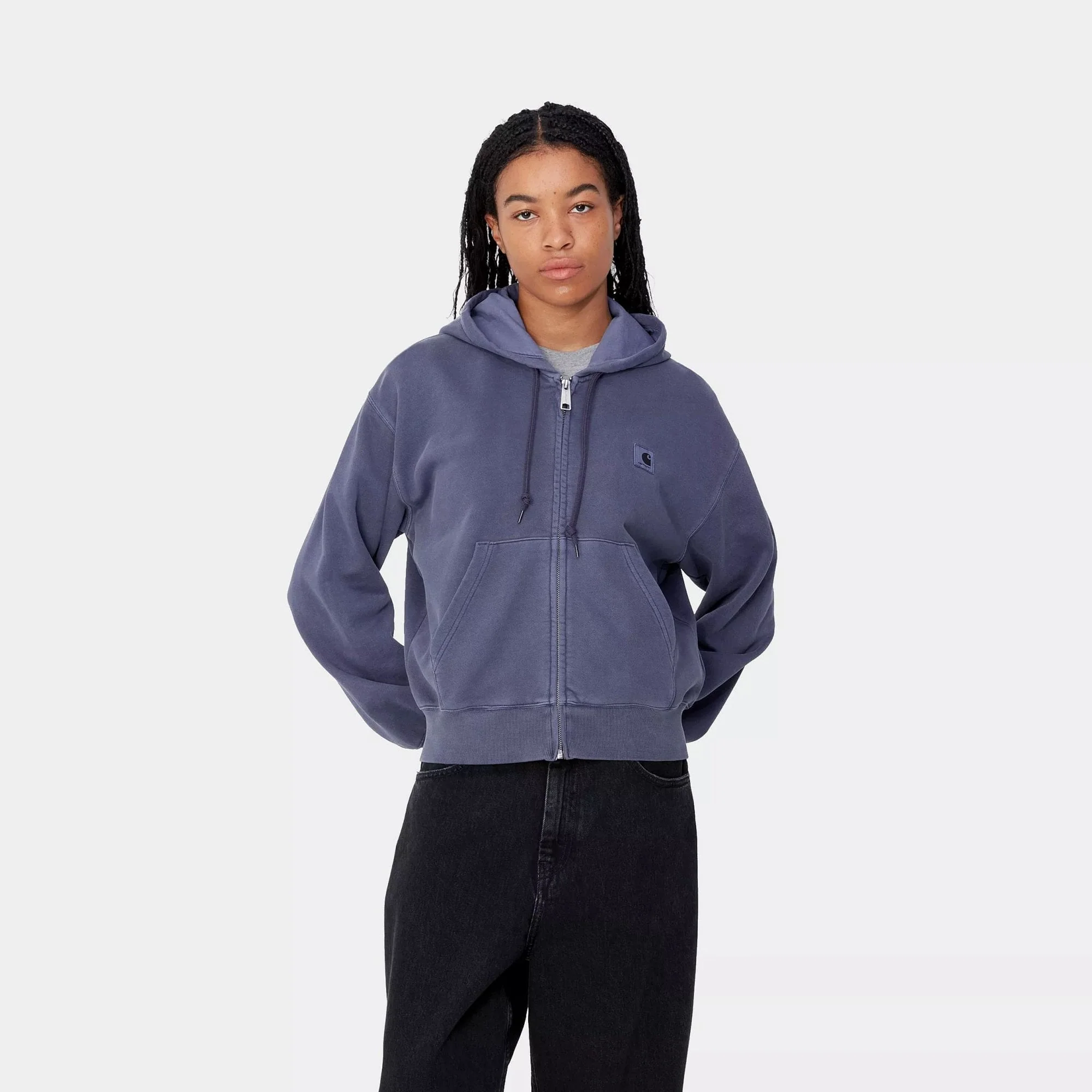 W' Hooded Nelson Jacket - Aura (Garment Dyed) - Image 3