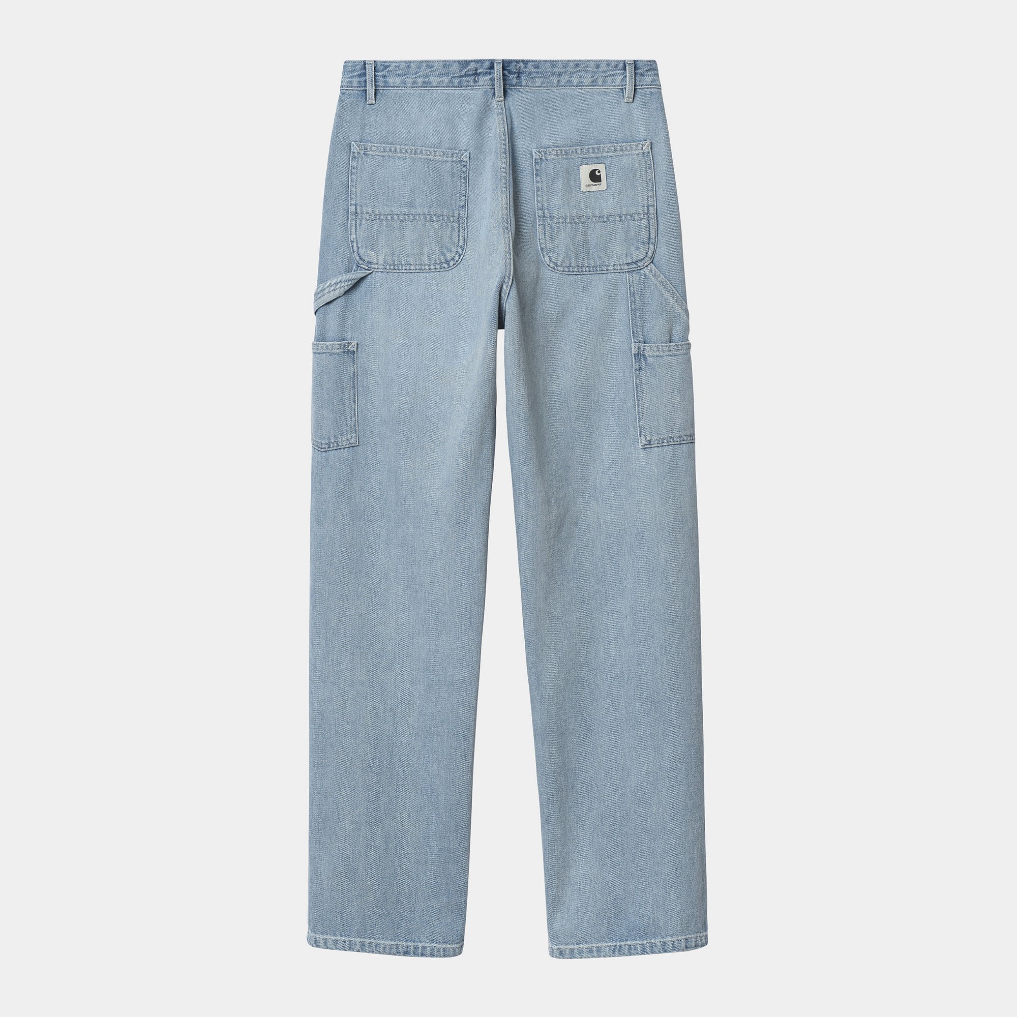 W' Pierce Pant, Straight - Blue (Light Stone Washed)