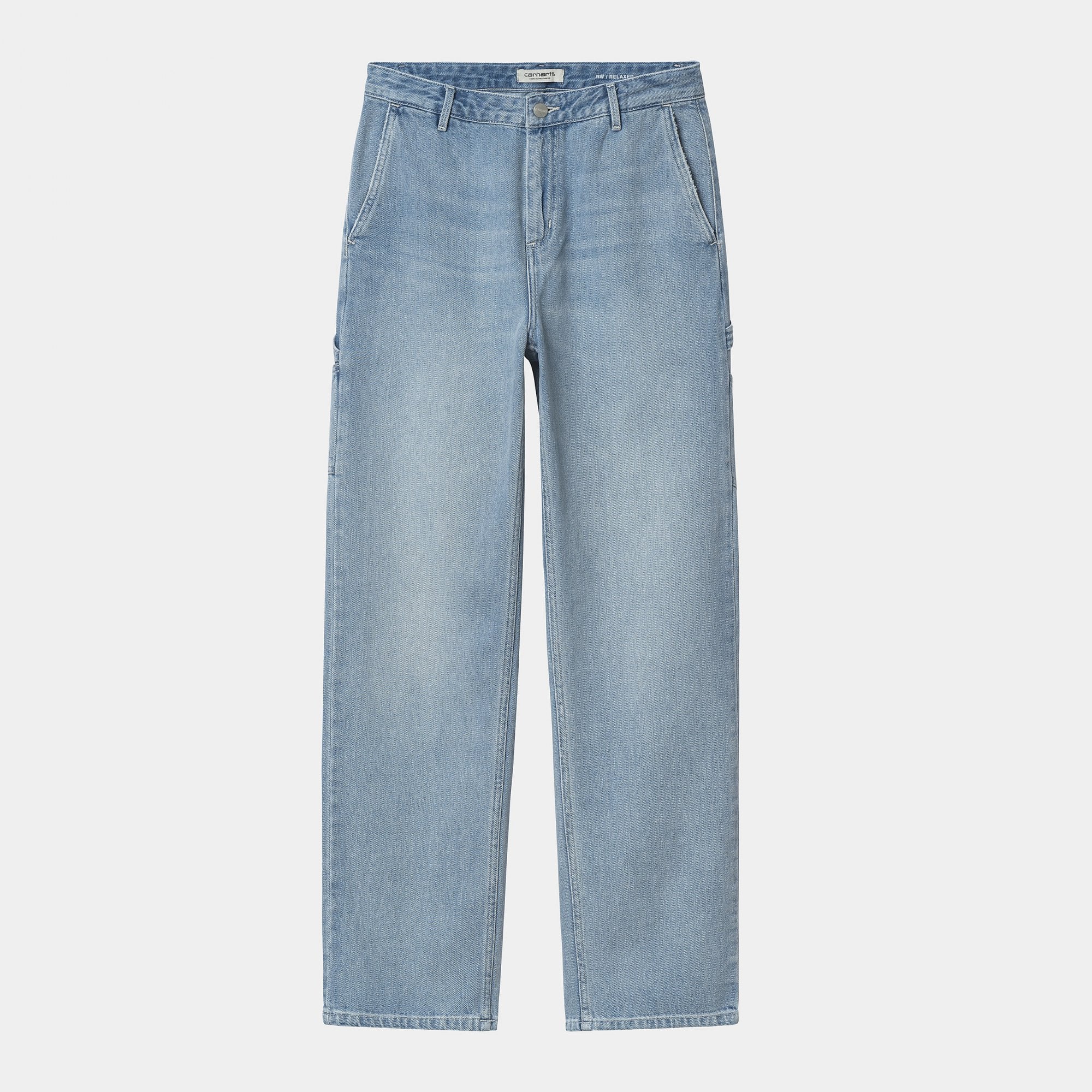 W' Pierce Pant, Straight - Blue (Light Stone Washed) - Image 6