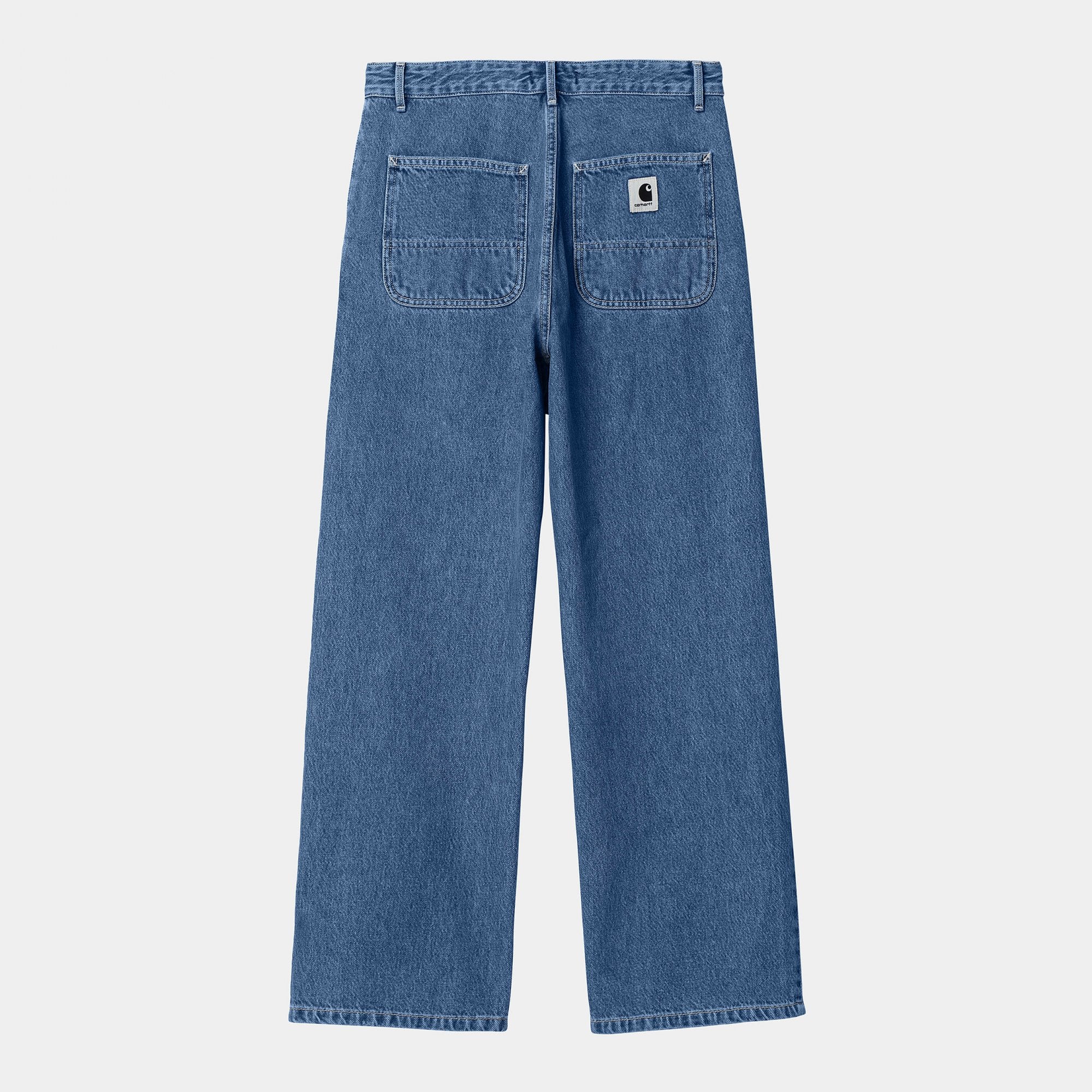 W' Simple Pant - Blue (Stone Washed) - Image 2