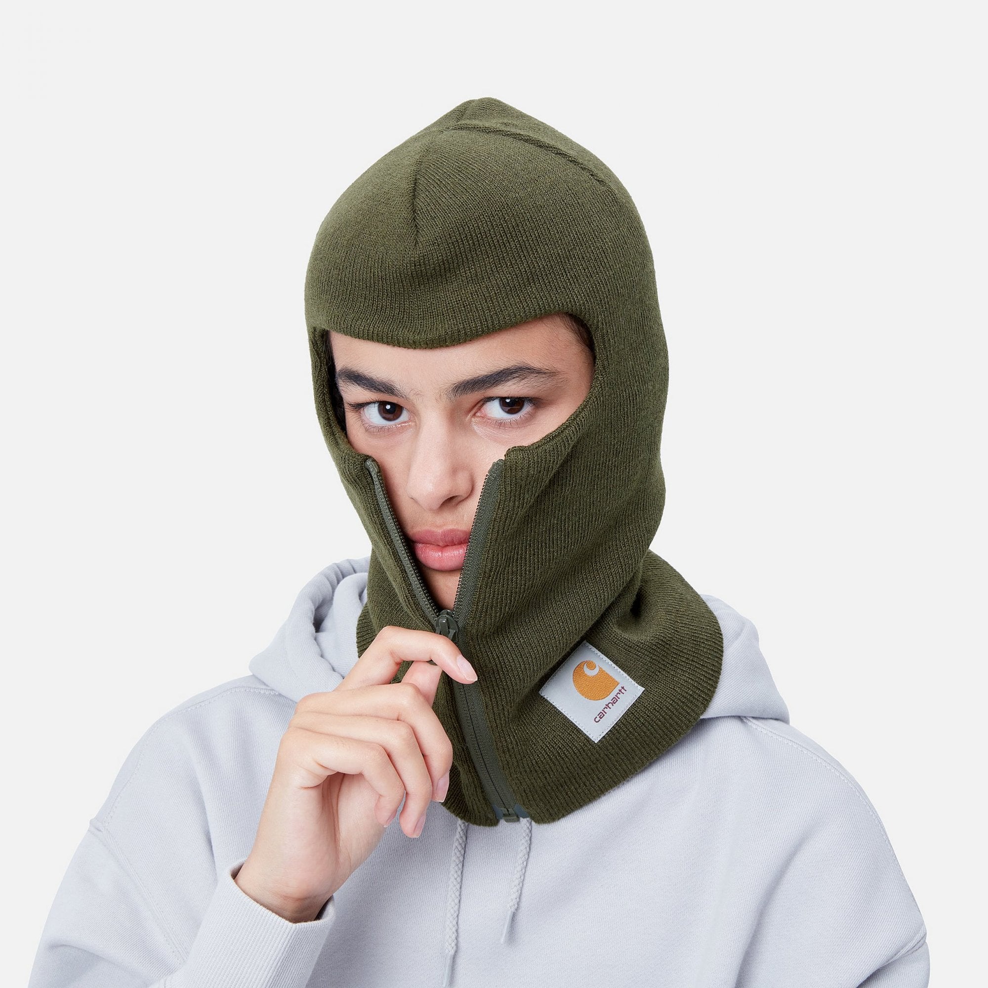 Zip Mask - Office Green - Image 2