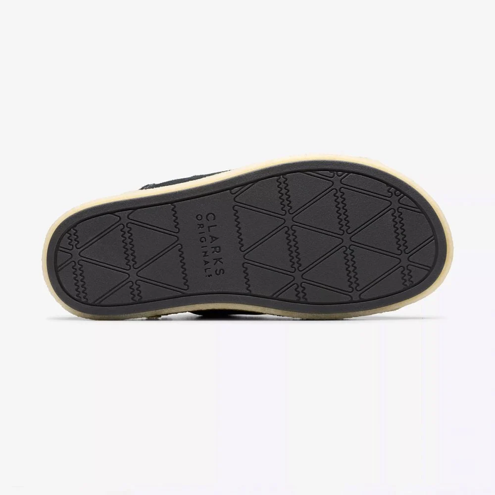 Overleigh Slide - Black Suede - Image 4