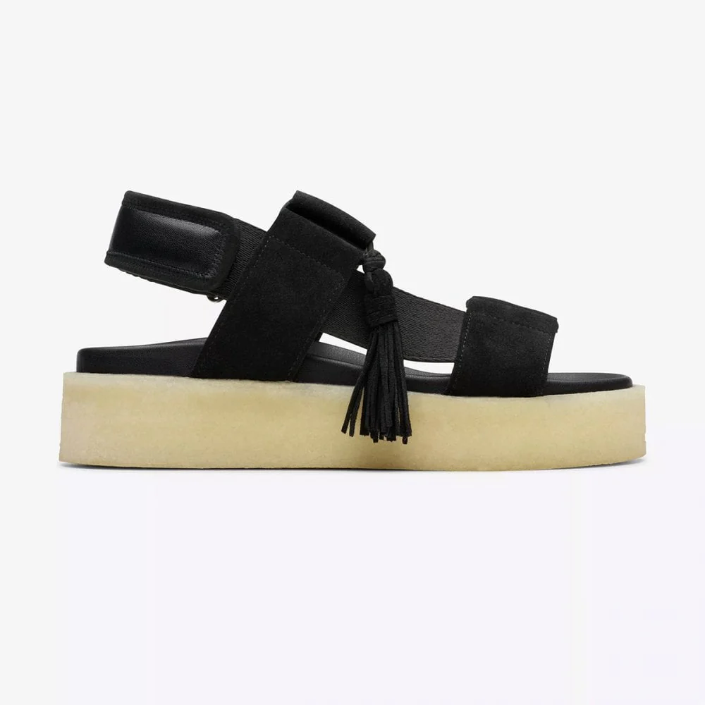 Women's Crepe Sandal - Black Combination