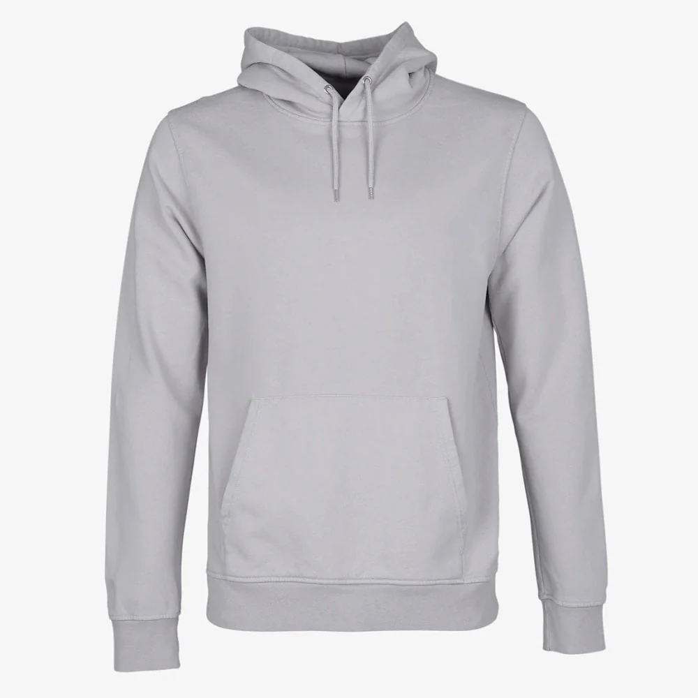 Classic Organic Hood Sweat - Limestone Grey