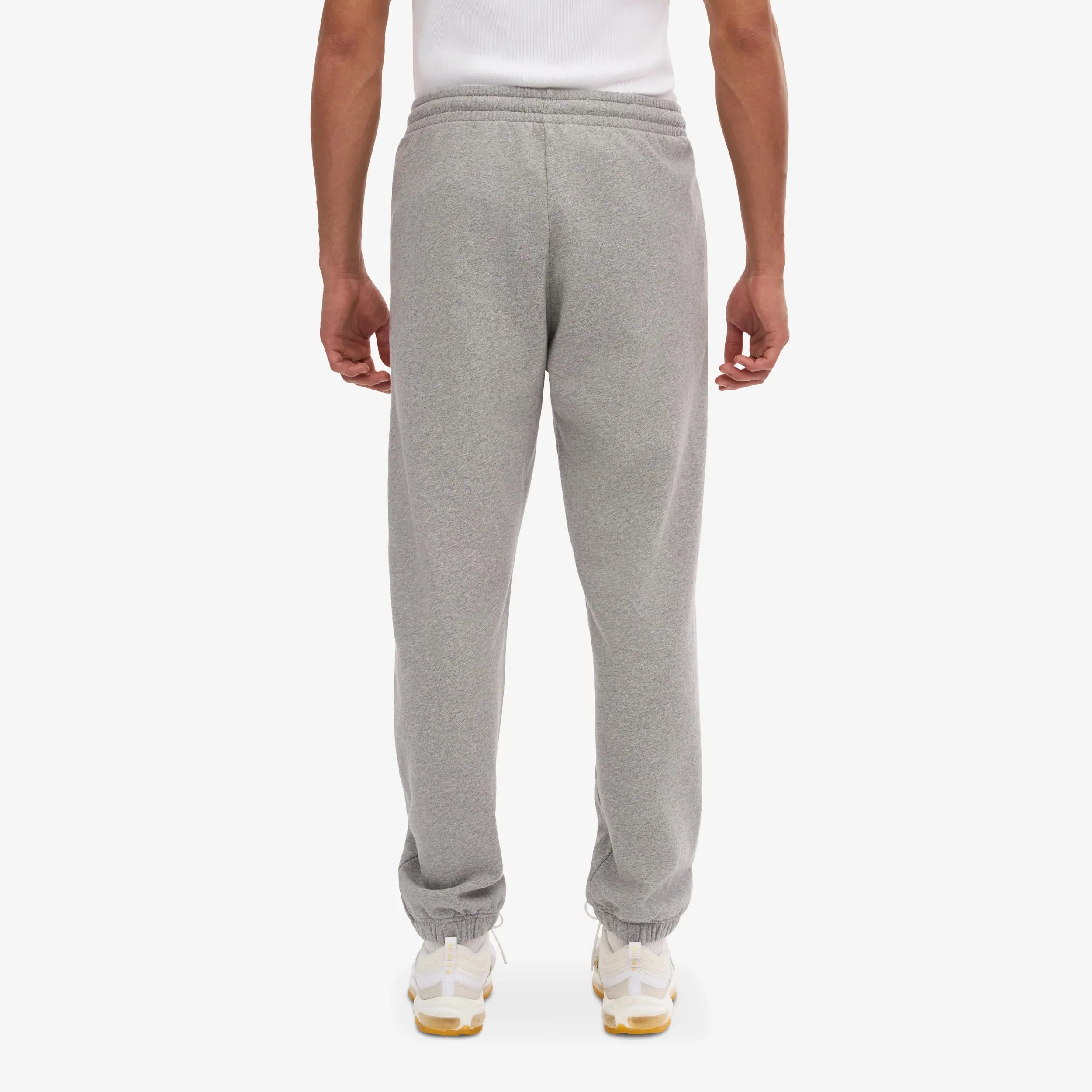 Organic Sweatpants - Heather Grey - Image 4