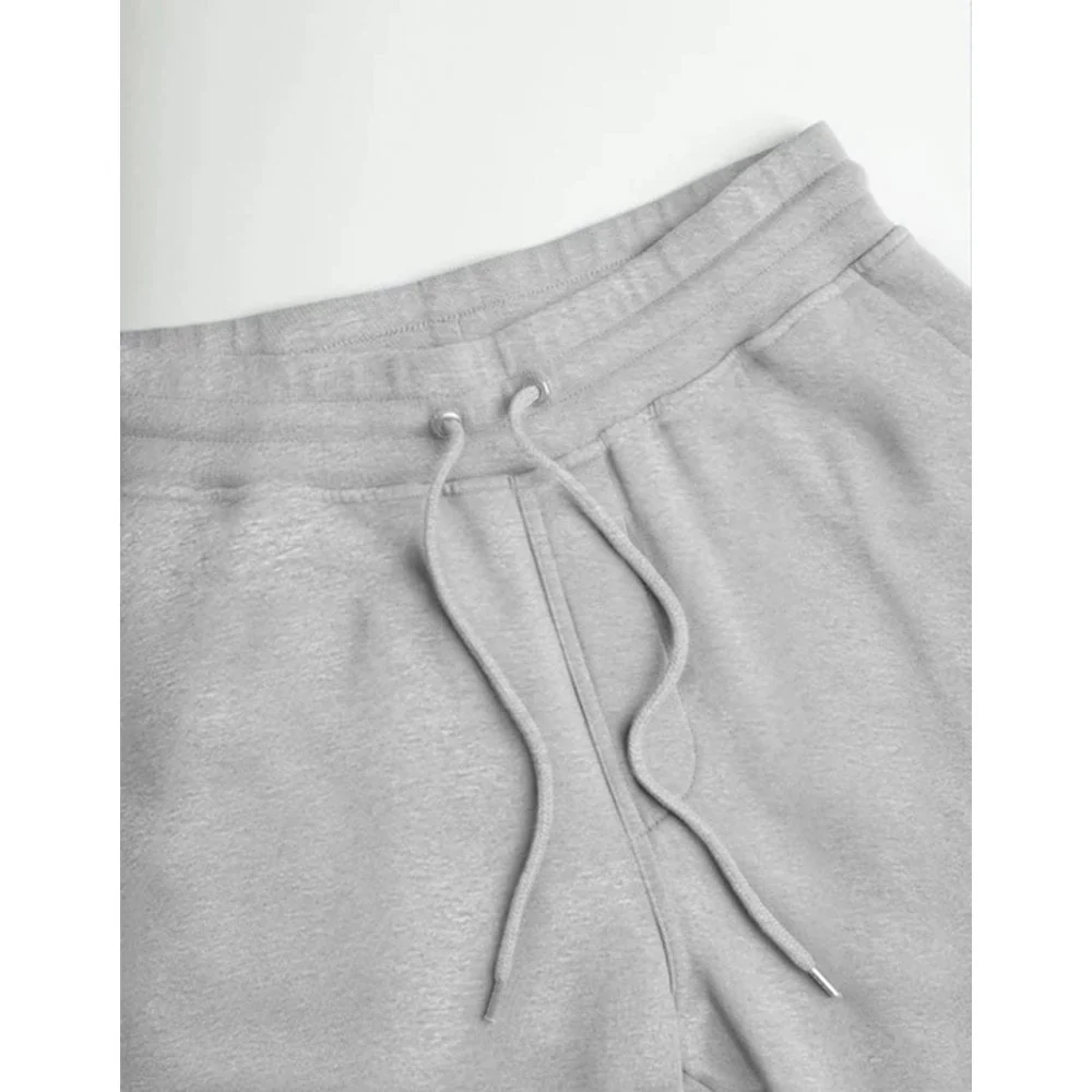 Classic Organic Sweatshorts - Heather Grey - Image 2
