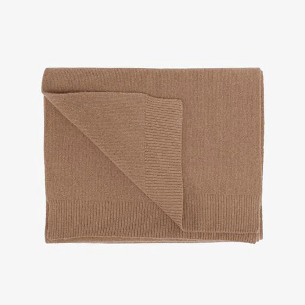 Merino Wool Scarf - Sahara Camel - Image 2