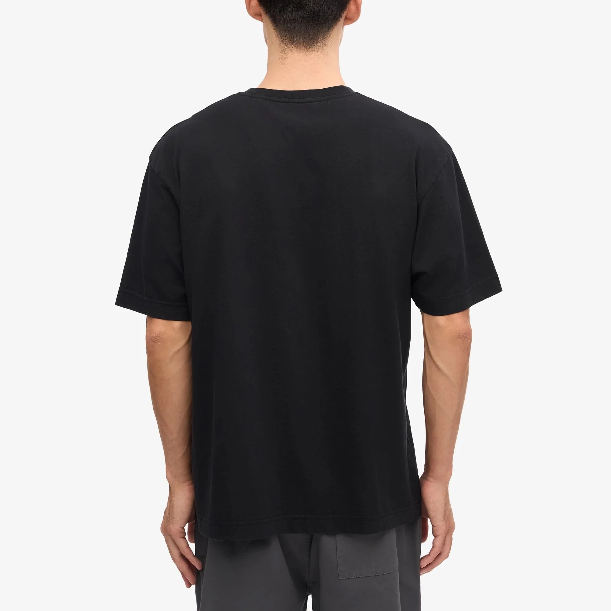 Oversized Organic T-Shirt - Deep Black - Image 4