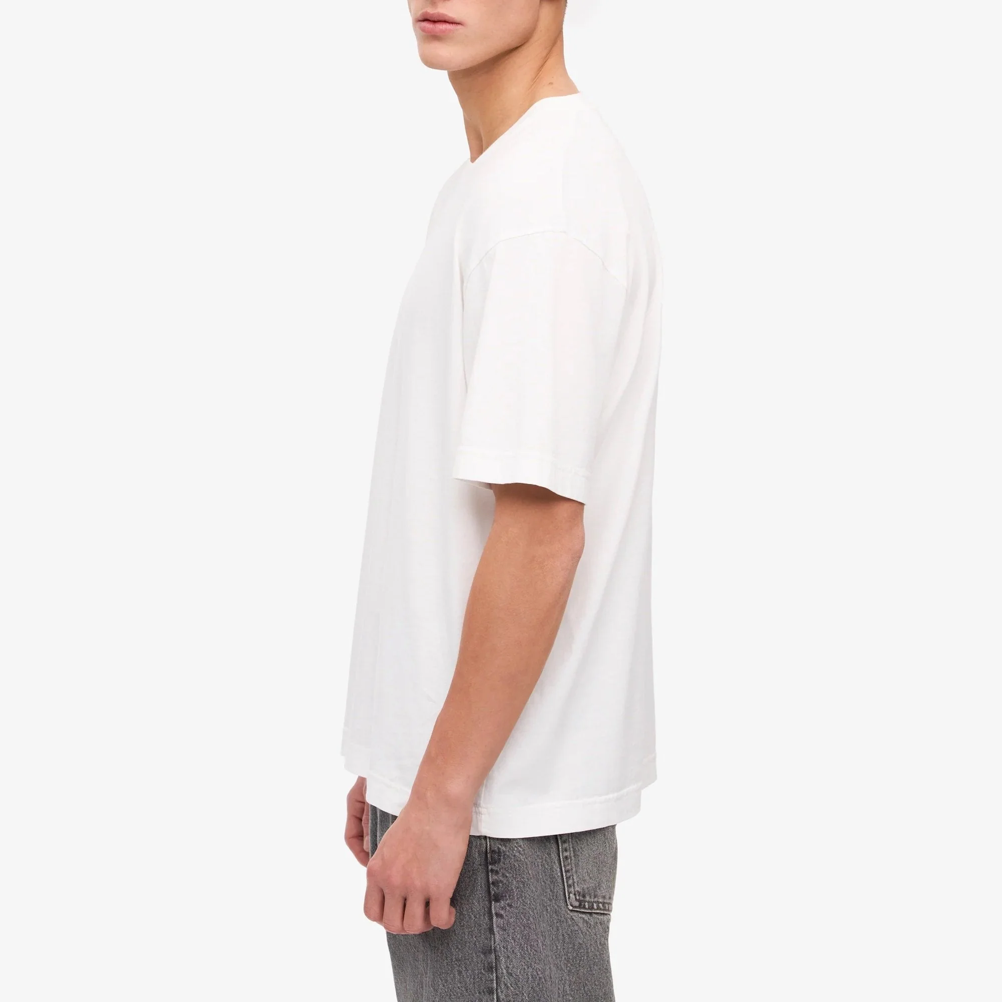Oversized Organic T-Shirt - Optical White - Image 3
