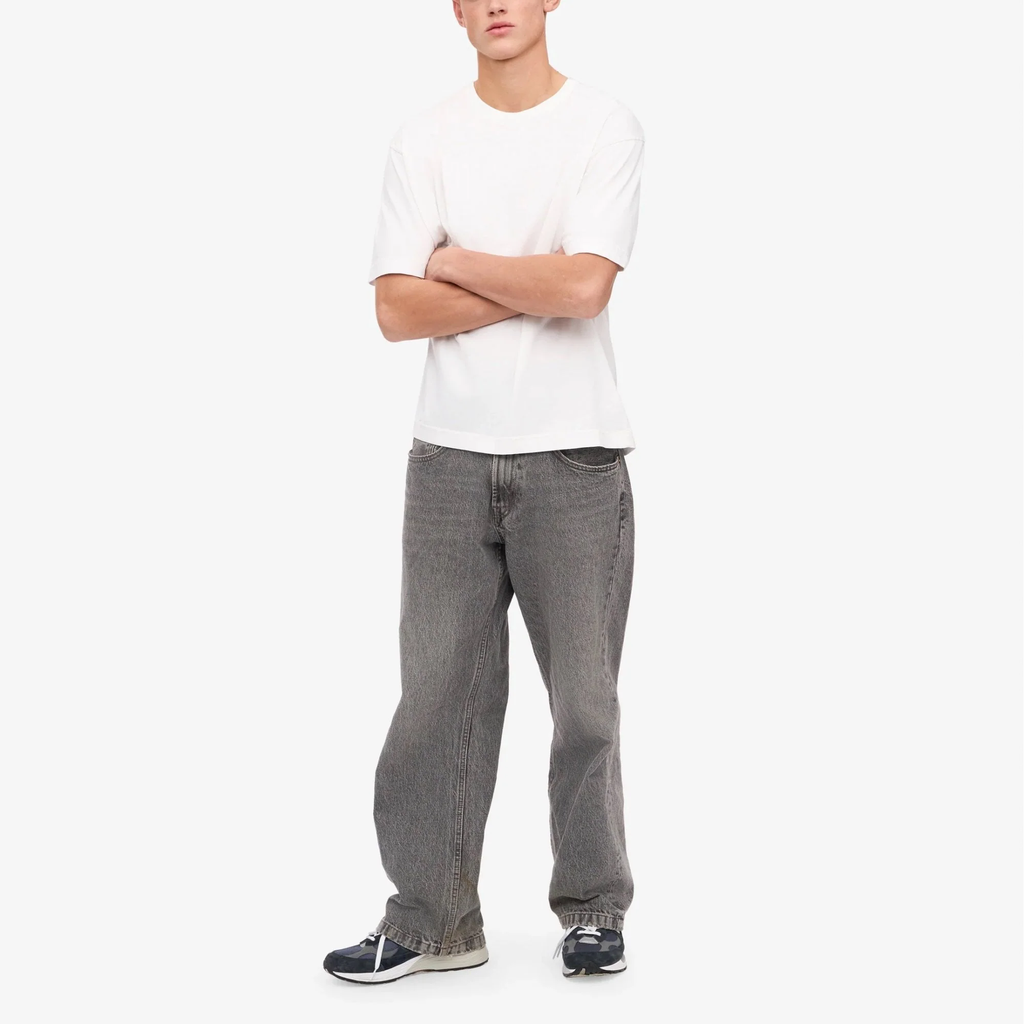Oversized Organic T-Shirt - Optical White - Image 5