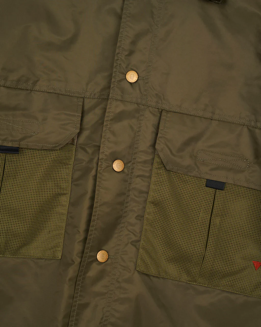Cropped Chore Jacket - Green - Image 4