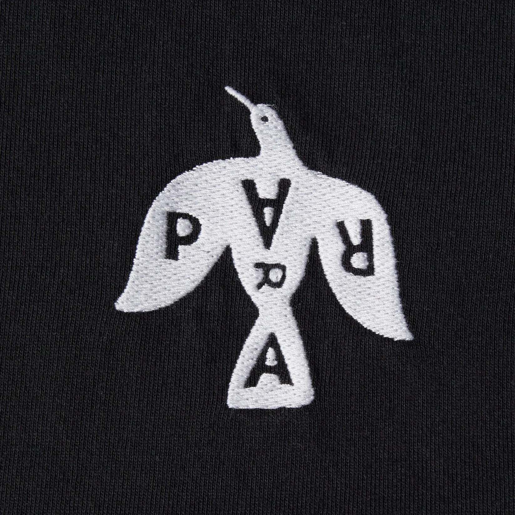 Crow Logo T-shirt - Black - Image 2