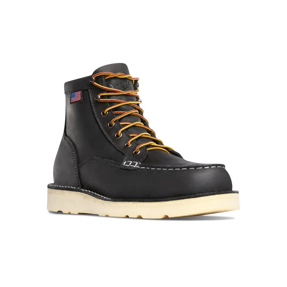 Bull Run Moc Toe 6" - Black - Image 2