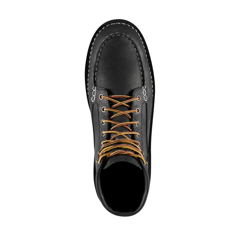 Bull Run Moc Toe 6" - Black - Image 4